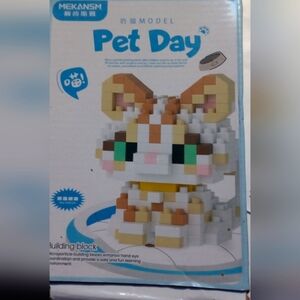 Pet Day mini building blocks set, KITTY!
